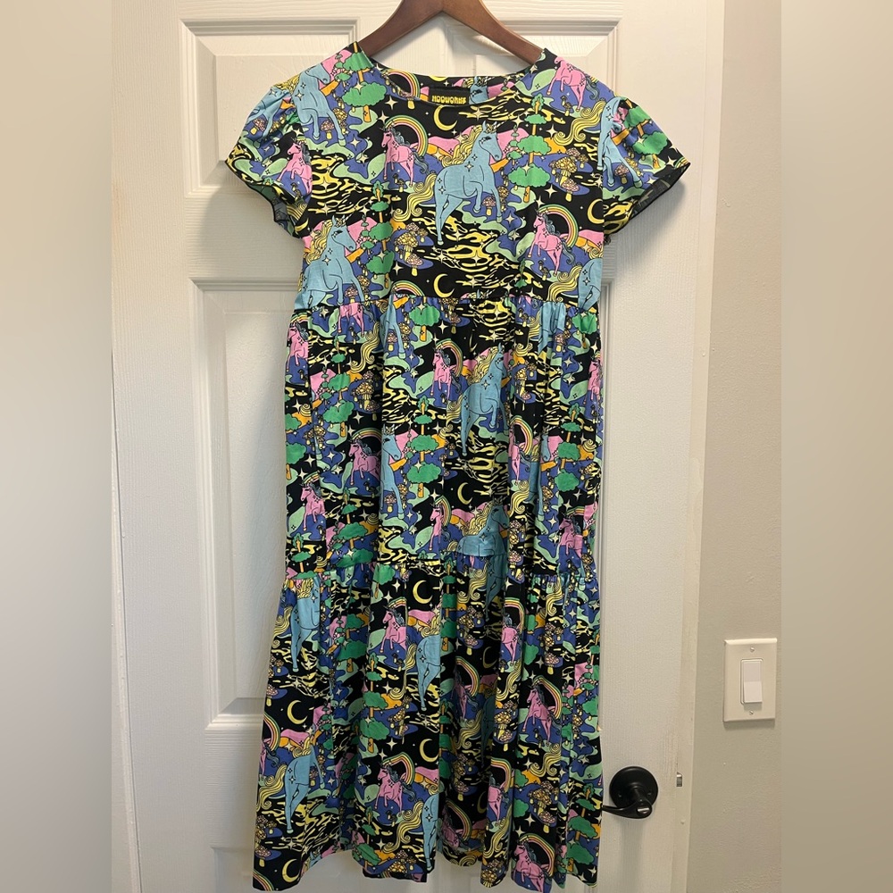 Nooworks Frida Unicorn Forest Dress
